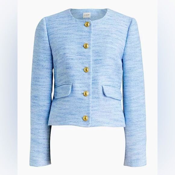 J Crew Tweed Lady Jacket NWT - Picture 1 of 8